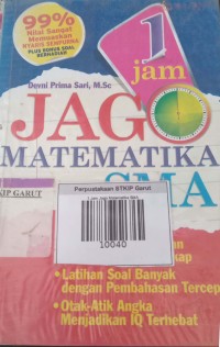 Image of 1 Jam Jago Matematika SMA