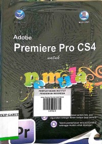 Image of Adobe Premiere Pro Cs4 untuk Pemula