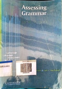 Image of Assesing Grammar