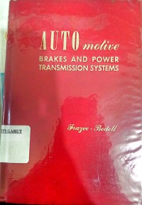 Image of Auto Motive Brakes and Power Trnasmission System