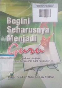 Image of Begini Seharusnya Menjadi Guru