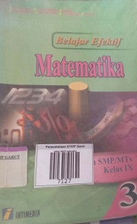 Image of Belajar Efektif Matematika 3 Untuk Siswa smp/mts kelas IX