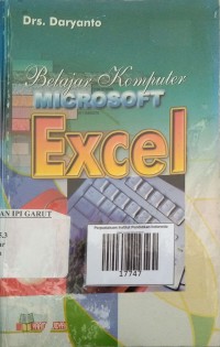 Image of Belajar Komputer Microsoft Excel