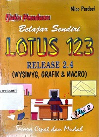Image of Belajar Sendiri Lotus 123 Release 2.4