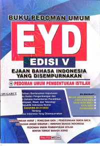 Image of Buku Pedoman Umum EYD Edisi V