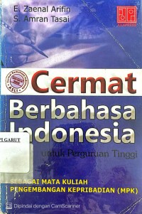 Image of Cermat Berbahasa Indonesia Untuk Perguruan Tinggi