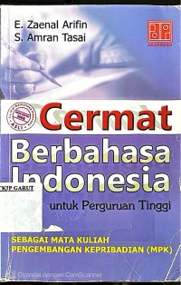 Image of Cermat Berbahasa Indonesia Untuk Perguruan Tinggi