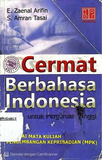 Image of Cermat Berbahasa Indonesia Untuk Perguruan Tinggi