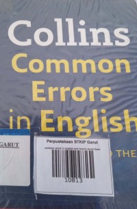 Image of Common Erors in English and How to Avoid Them