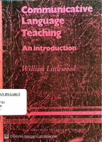 Image of Communicative Language Teaching An Introduction