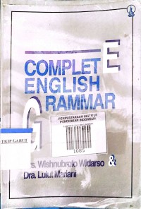 Image of Complete English Grammar