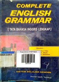 Image of Complete English Grammar