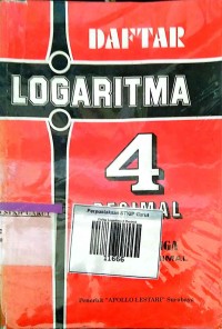 Image of Daftar Logaritma Desimal