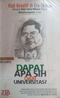 Image of Dapat Apa Sih Dari Universitas