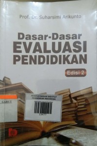 Image of Dasar-Dasar Evaluasi Pendidikan