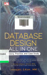 Image of Database Design All in One