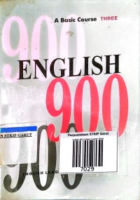 Image of English 900 A Basic Course Three