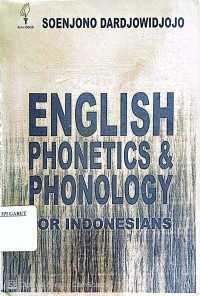 Image of English Phonetics and Phonology: For Indonesians