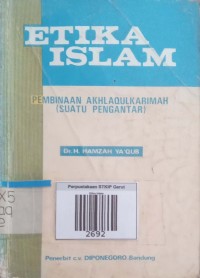 Image of Etika Islam