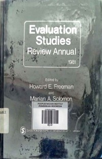 Image of Evaluation Studies Review Annual