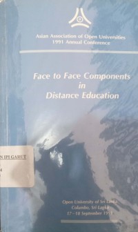 Image of Face To Face Components In Distance Education
