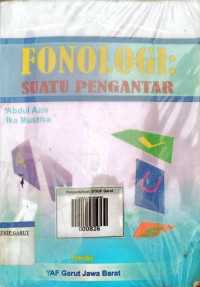 Image of Fonologi Suatu Pengantar