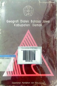 Image of Geografi Dialek Bahasa Jawa Kabupaten Demak