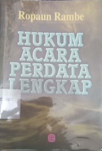 Image of Hukum Acara Perdata Lengkap