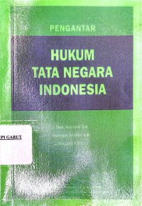 Image of Hukum Tata Negara Indonesia