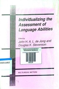 Image of Individualizing the Assessment of Language Abilities