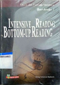 Image of Intensive Reading Bottom Up Reading