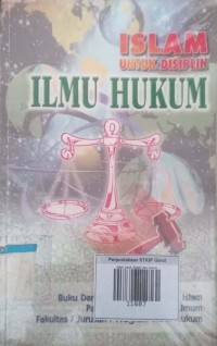 Image of Islam Untuk Disiplin Ilmu Hukum