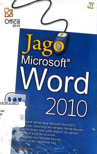 Image of Jago Microsoft Word 2010