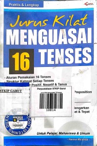 Image of Jurus Kilat Menguasai 16 Tenses