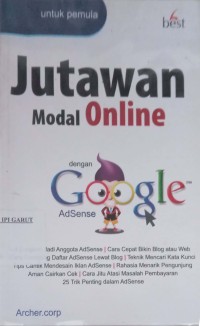 Image of Jutawan Modal online Dengan Google