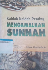 Image of Kaidah-Kaidah Mengamalkan Sunnah