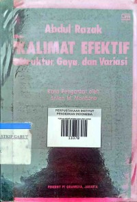 Image of Kalimat Efektif Struktur Gaya dan Variasi