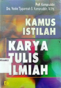 Image of Kamus Istilah Karya Tulis Ilmiah