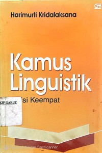 Image of Kamus Linguistik