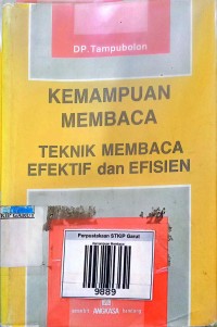 Image of Kemampuan Membaca Teknik membaca Efektiv Dan Efisien