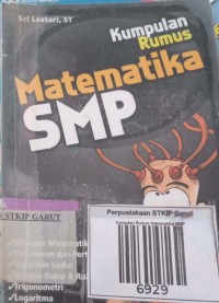 Image of kumpulan Rumus Matematika SMP