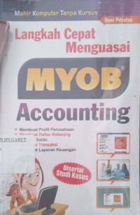 Image of Langkah Cepat Menguasai MYOB Accounting