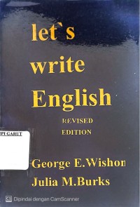 Image of Let's Write English
