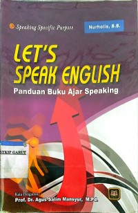 Image of Lets Speak English: Panduan Buku Ajar Speaking