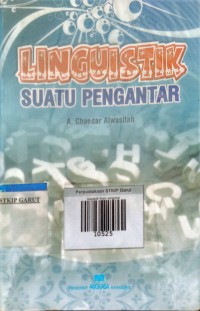 Image of Linguistik Suatu Pengantar