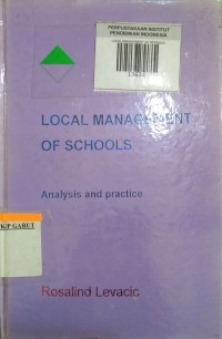Image of Local Management of Schools
