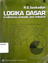 Image of Logika Dasar Tradisional, Simbolik, dan Induktif