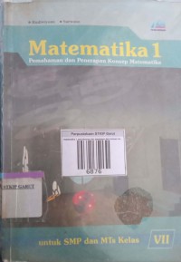 Image of Matematika 1 Pemahaman dan Penerapan Dan Konsep Matematika