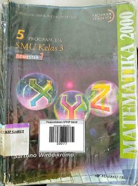 Image of Matematika 2000 untuk SMU Kelas 3 Jilid 5