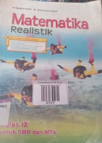 Image of Matematika Realistik Kelas ix Untuk smp